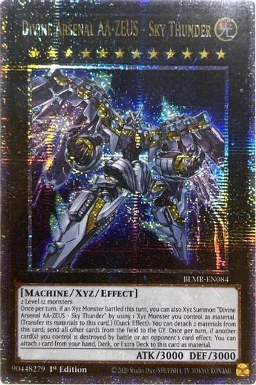 Divine Arsenal AA-ZEUS - Sky Thunder [Quarter Century Rare] BLMR-EN084
