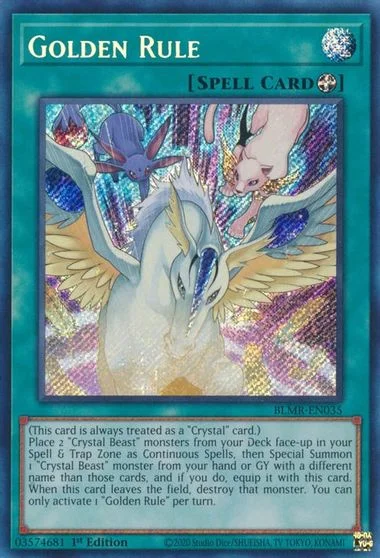 Golden Rule BLMR-EN035