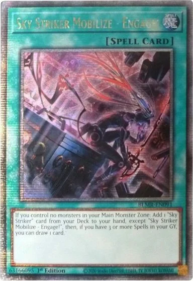 Sky Striker Mobilize - Engage! [Quarter Century Rare] BLMR-EN091