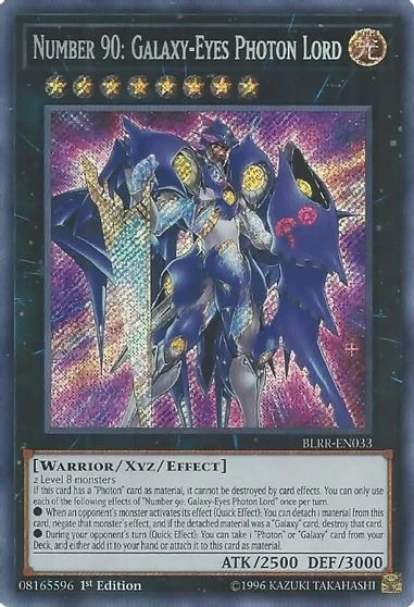 Number 90: Galaxy-Eyes Photon Lord BLRR-EN033