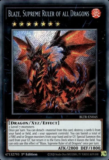 Blaze, Supreme Ruler of all Dragons BLTR-EN045