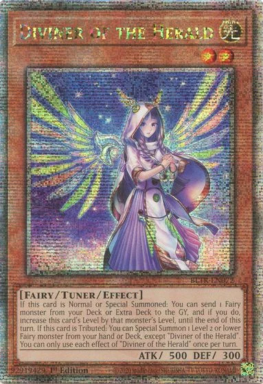 Diviner of the Herald [Quarter Century Secret Rare] BLTR-EN072