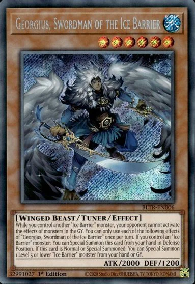 Georgius, Swordman of the Ice Barrier BLTR-EN006