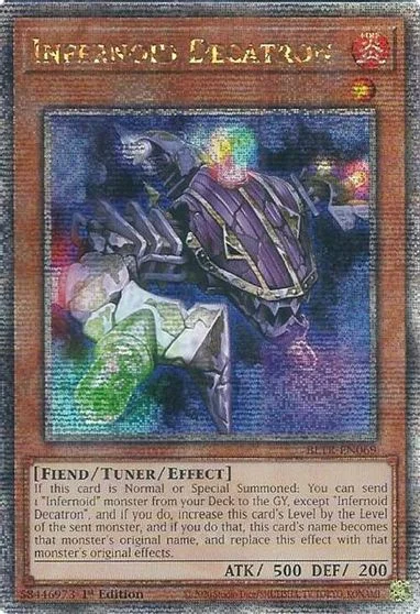 Infernoid Decatron [Quarter Century Secret Rare] BLTR-EN069