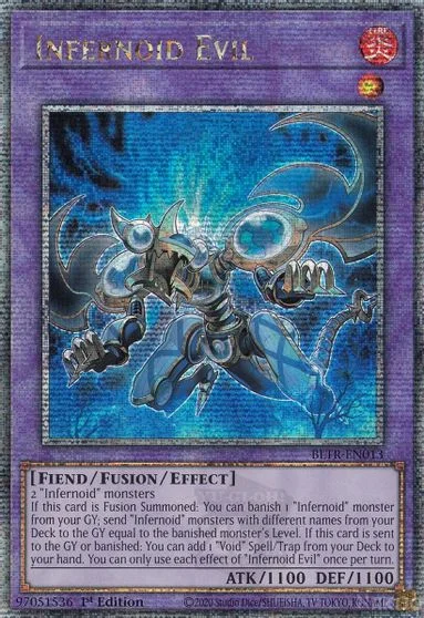Infernoid Evil [Quarter Century Secret Rare] BLTR-EN013