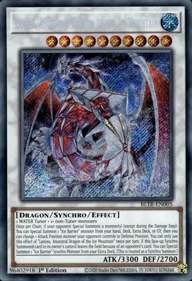 Lancea, Ancestral Dragon of the Ice Mountain BLTR-EN005