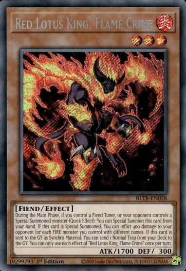 Red Lotus King, Flame Crime BLTR-EN028