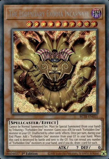 The Legendary Exodia Incarnate BLTR-EN051