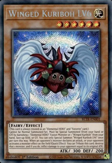 Winged Kuriboh LV6 BLTR-EN001