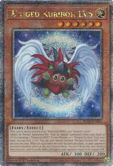 Winged Kuriboh LV6 [Quarter Century Secret Rare] BLTR-EN001