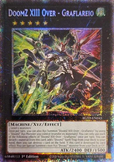 DoomZ XIII Over - Graflareio [Starlight Rare] BLZD-EN045