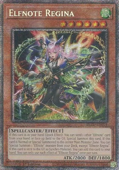Elfnote Regina [Starlight Rare] BLZD-EN014