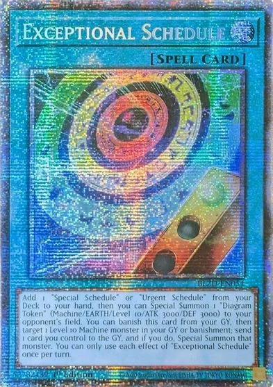 Exceptional Schedule [Starlight Rare] BLZD-EN054