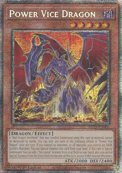 Power Vice Dragon [Starlight Rare] BLZD-EN002