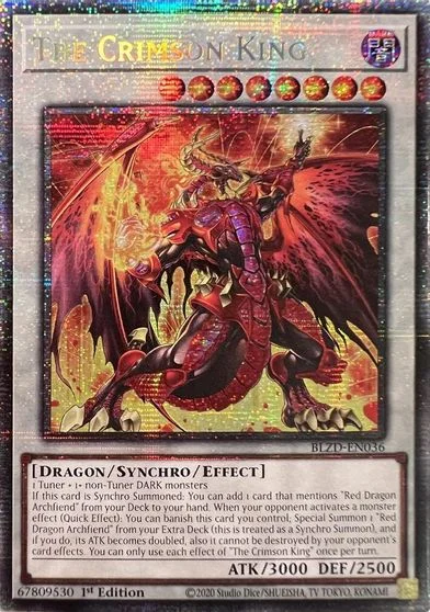 The Crimson King [Starlight Rare] BLZD-EN036
