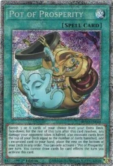 Pot of Prosperity [Starlight Rare 1st Edition] BLVO-EN065