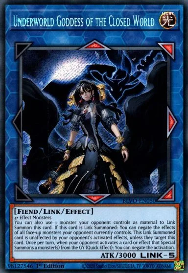 Underworld Goddess of the Closed World [1st Edition] BLVO-EN050