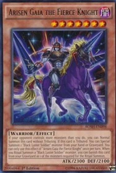 Arisen Gaia the Fierce Knight [1st Edition] BOSH-EN098