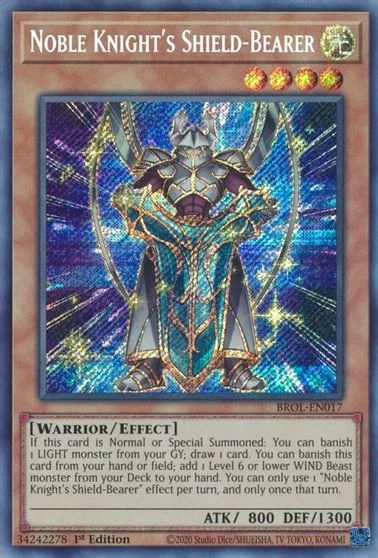 Noble Knight's Shield-Bearer BROL-EN017