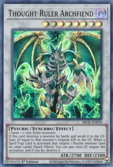 Thought Ruler Archfiend BROL-EN070