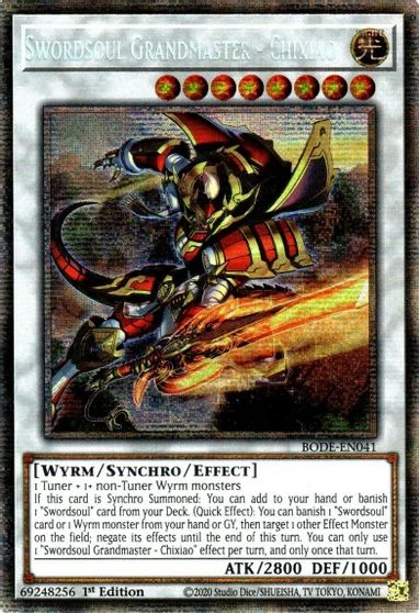 Swordsoul Grandmaster - Chixiao [Starlight Rare 1st Edition] BODE-EN041