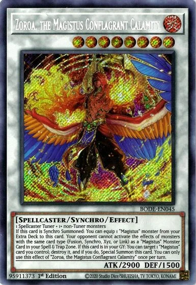 Zoroa, the Magistus Conflagrant Calamity [1st Edition] BODE-EN045