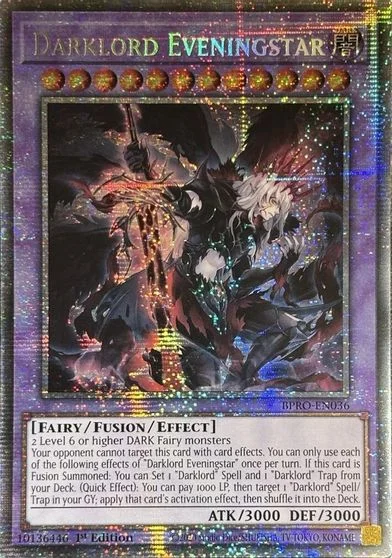 Darklord Eveningstar [Starlight Rare] BPRO-EN036