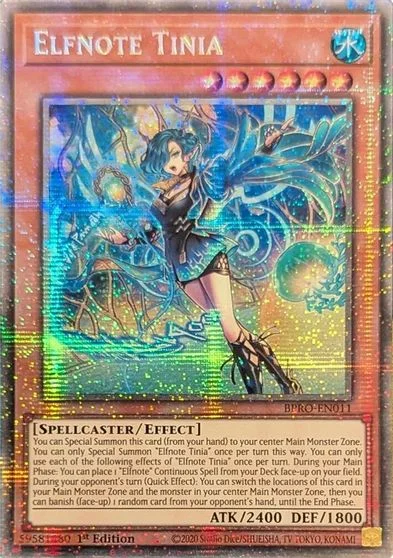 Elfnote Tinia [Starlight Rare] BPRO-EN011