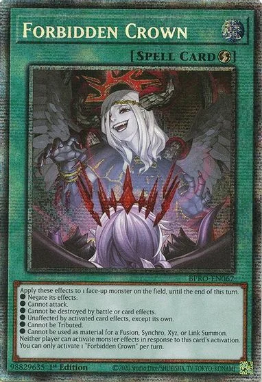 Forbidden Crown [Starlight Rare] BPRO-EN067