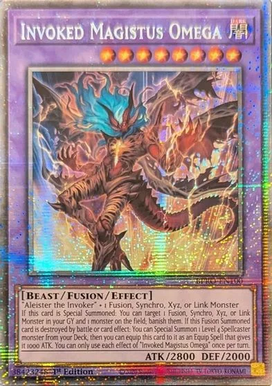 Invoked Magistus Omega [Starlight Rare] BPRO-EN100