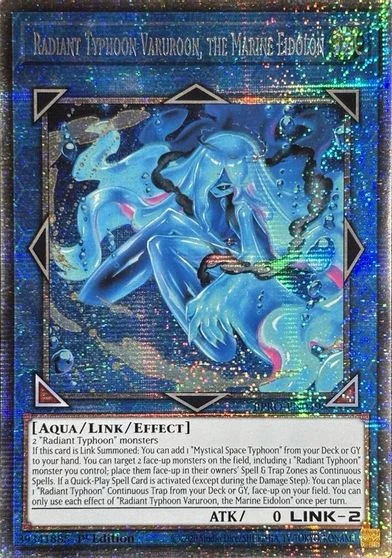 Radiant Typhoon Varuroon, the Marine Eidolon [Starlight Rare] BPRO-EN049
