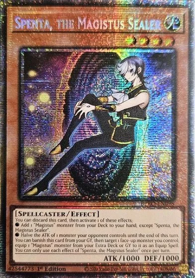 Spenta, the Magistus Sealer [Starlight Rare] BPRO-EN098