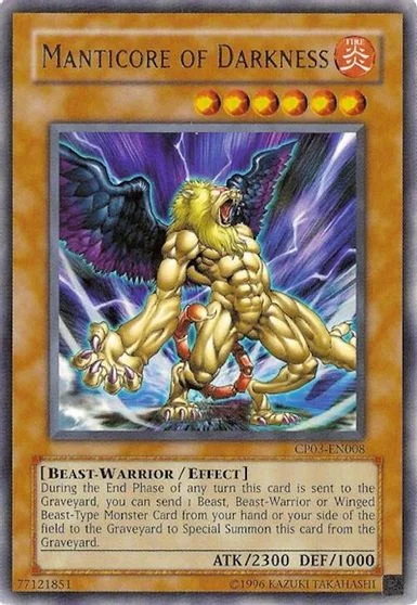 Manticore of Darkness CP03-EN008