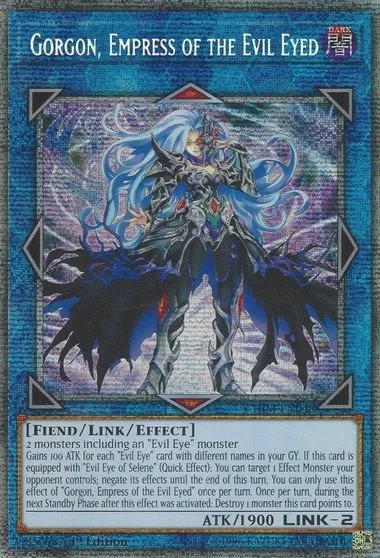 Gorgon, Empress of the Evil Eyed [Starlight Rare 1st Edition] CHIM-EN048
