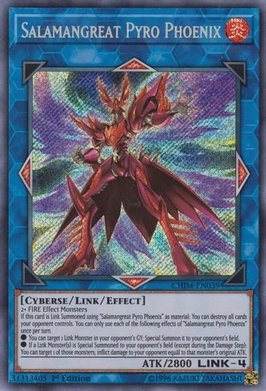 Salamangreat Pyro Phoenix [1st Edition] CHIM-EN039