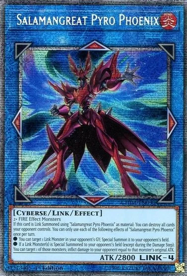 Salamangreat Pyro Phoenix [Starlight Rare 1st Edition] CHIM-EN039