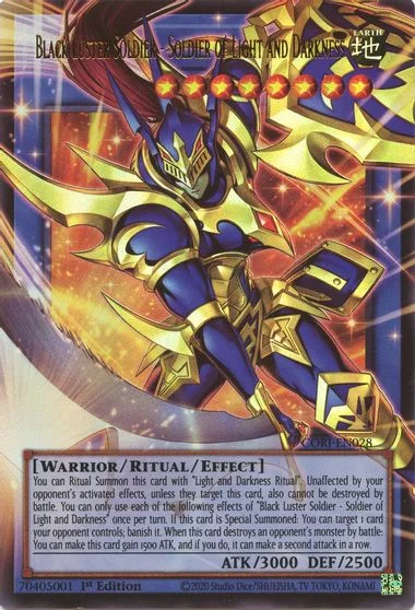 Black Luster Soldier - Soldier of Light and Darkness [Extended Art] CORI-EN028
