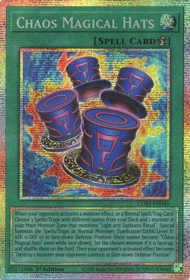 Chaos Magical Hats [Starlight Rare] CORI-EN046