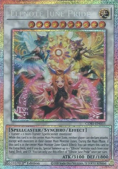 Elfnote June Pride [Starlight Rare] CORI-EN035