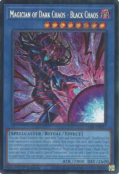 Magician of Dark Chaos - Black Chaos CORI-EN027