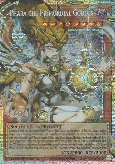 Phara the Primordial Goddess [Extended Art Starlight Rare] CORI-EN022