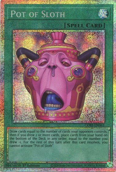 Pot of Sloth [Starlight Rare] CORI-EN061
