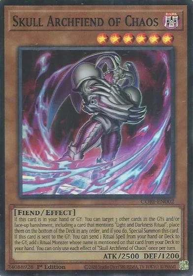 Skull Archfiend of Chaos CORI-EN002