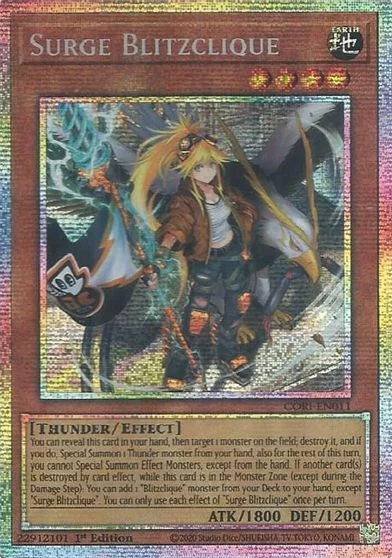 Surge Blitzclique [Starlight Rare] CORI-EN011