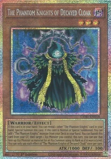 The Phantom Knights of Decayed Cloak [Starlight Rare] CORI-EN018