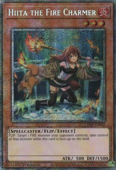 Hiita the Fire Charmer [Starlight Rare] CH02-EN002