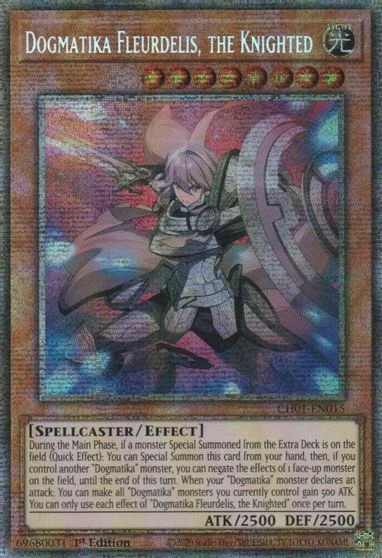 Dogmatika Fleurdelis, the Knighted [Starlight Rare] CH01-EN015