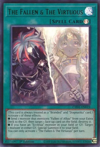 The Fallen & The Virtuous [Ultra Rare] CH01-EN019