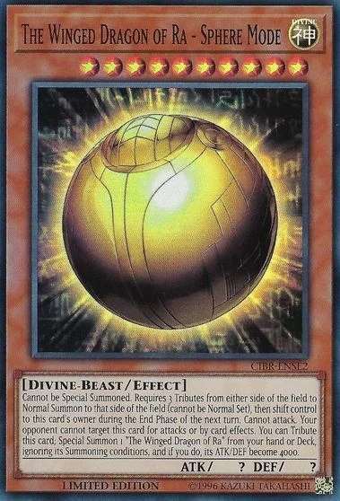 The Winged Dragon of Ra - Sphere Mode CIBR-ENSE2