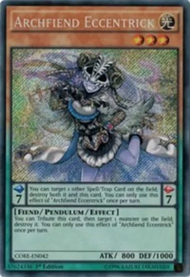 Archfiend Eccentrick [1st Edition] CORE-EN042
